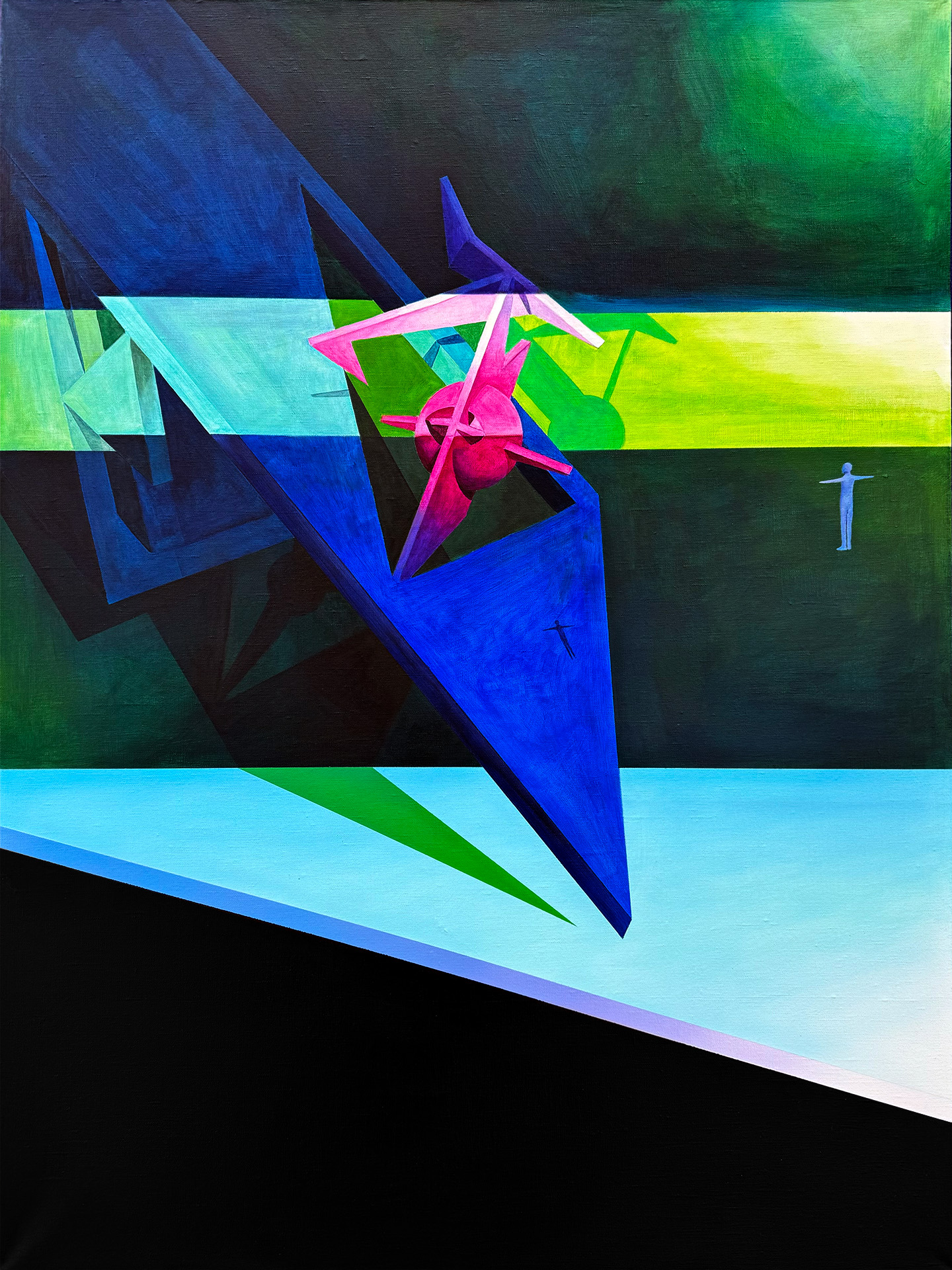 A shard of desire 120 x 90 cm